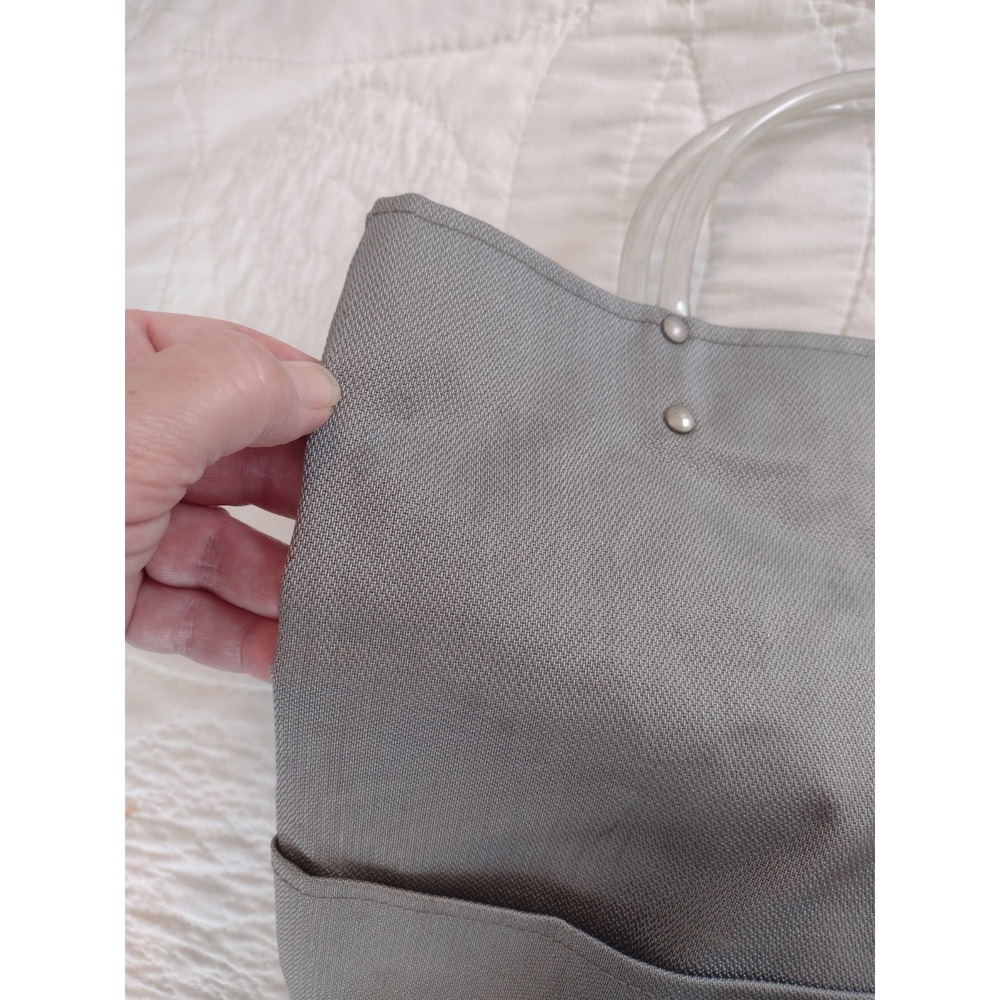 Knoll Textiles Industrial Tote Bag Bucket Grey Pockets Beach Craft Waterproof - Picture 13 of 14
